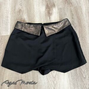Guess Dressy Black Short Skort -> Guess Dressy Black Short Skort